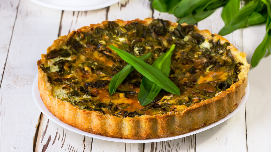 Bärlauch Ricotta Tarte