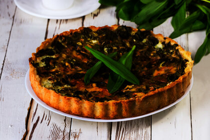 Bärlauch Ricotta Tarte