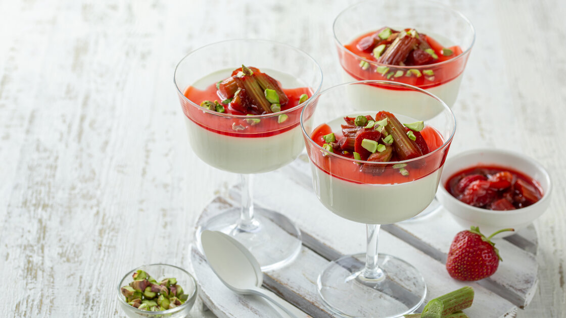 Rhabarber Vanillecreme