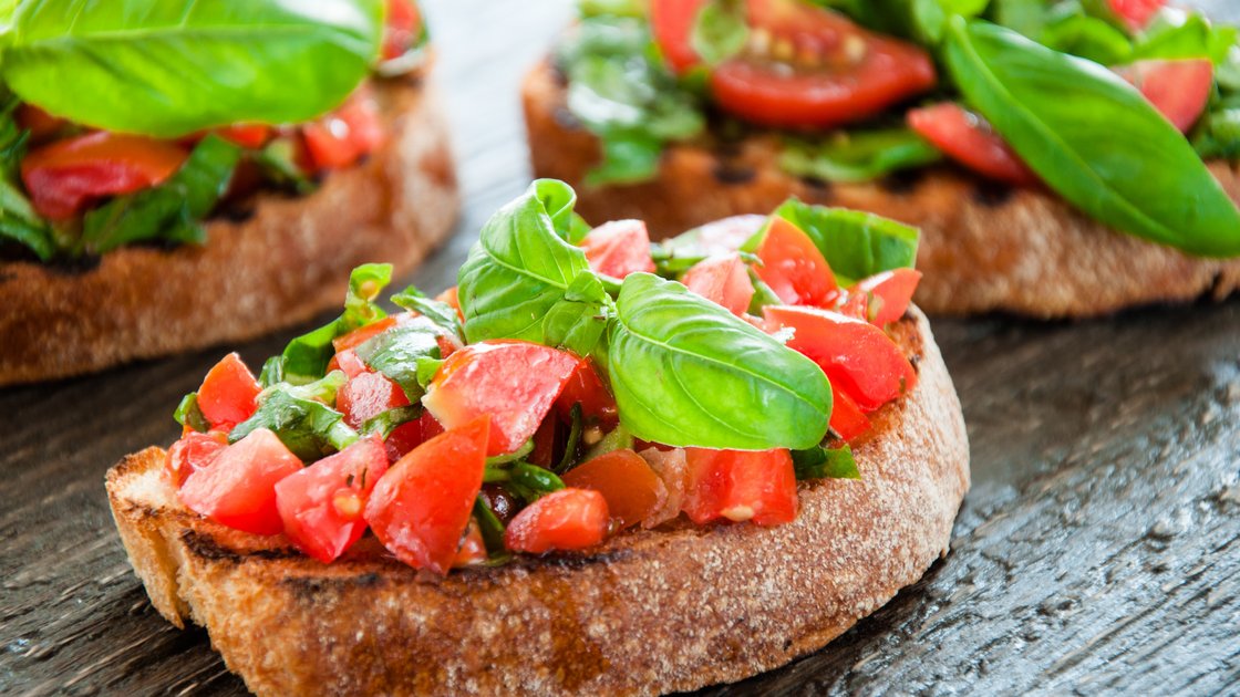 Bruschetta mit Tomaten
